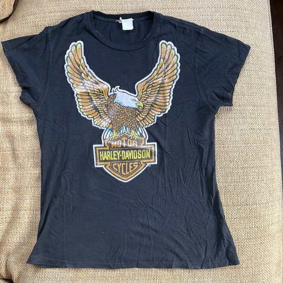 HARLEY DAVIDSON GLITTER TEE S - Picture 11 of 16